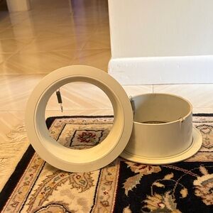 Juno 6 in. White Recessed Baffle Trim